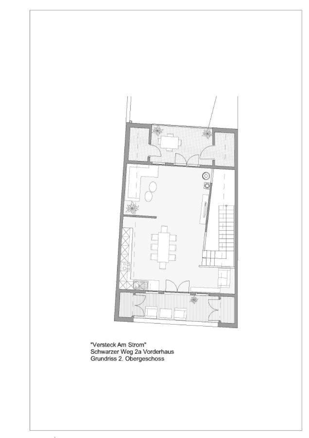 Apartment Clipper Hus - Versteck Am Strom *